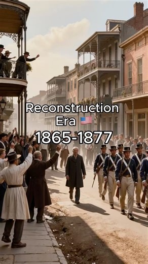 Reconstruction era 🇺🇸 1865-1877