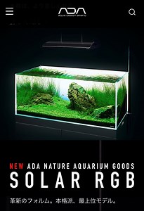 90㎝水槽新たなチャレンジ : ADA SOLAR RGB購入 ②
