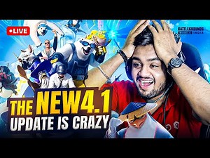 Still Mastering the 4.1 Update! BGMI LIVE w Rarebit!