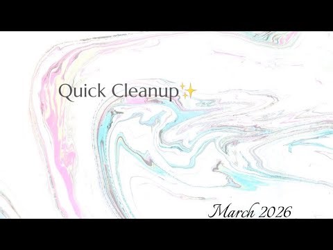 Living Room Tidy & Kitchen Dishes Reset 🧽✨ Realistic Cleaning Motivation