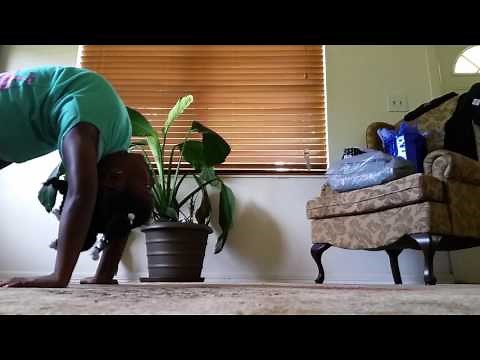 How to do gymnastics in your undies house