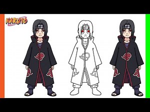 Learn to Draw Itachi Uchiha | Naruto Anime Sketch Tutoria