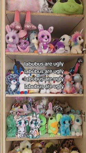 Labubus are UGLY! 🤮 #labubu #beanieboos #overrated
