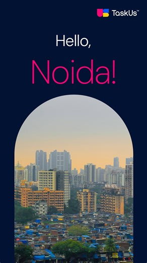 📣 Big news, Noida! Our new TaskUs site is launching soon and we can't wait to meet you. Don't miss out and walk in today! 📍8th Floor, NSL Tech Zone Plot No. 8 , Sector -144 Noida, Uttar Pradesh | TaskUs