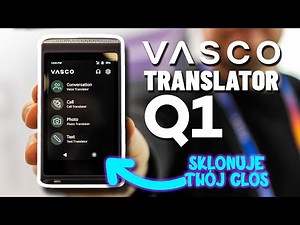 VASCO Translator Q1 - tłumacz, który SKLONUJE Twój GŁOS 👅