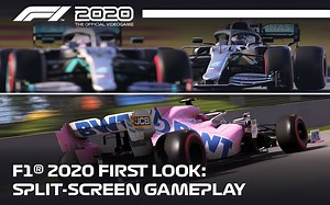 Codemasters 赛车游戏《F1 2020》分屏模式演示