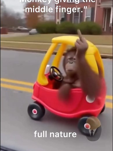 “Monkey giving the middle finger.” #Monkey #FunnyMonkey #MiddleFinger #SavageMonkey #AnimalMeme