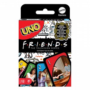 UNO Friends Card Game for Family, Adult & Party Nights, Collectible Inspired by TV Series