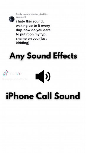 iPhone Call Sound Effects: AnySoundEffects