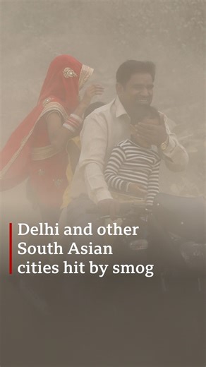 Delhi often has some of the worst air quality in the world but it turns especially toxic in winter. https://bbc.in/3DVeb2b | BBC World Service