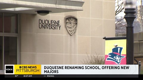 Duquesne University renaming school, offering new majors