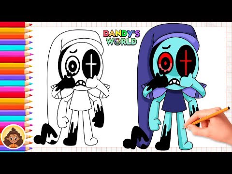 How to Draw Twisted Astro | from Dandy’s World