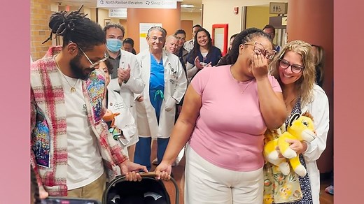 'Miracle' baby born at 26 weeks goes home after 146-day NICU stay