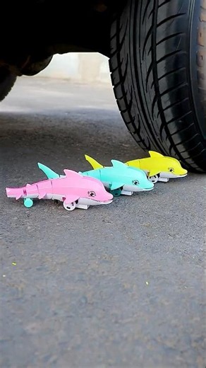 crunchy crushing and soft things by car