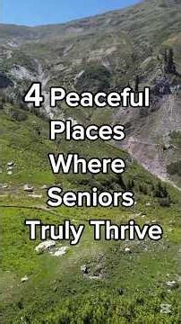4 places where seniors can live happily and thrive!