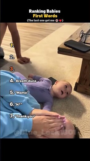 Ranking Babies First Words