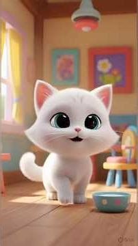 बिल्ली बोली म्याऊँ म्याऊँ 🐱 | Funny Cat & Mouse Kids Rhyme | Cute Kids Cartoon Song