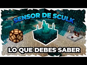 The Sculk Sensor and Its Properties | Minecraft Bedrock / Java 1.19+
