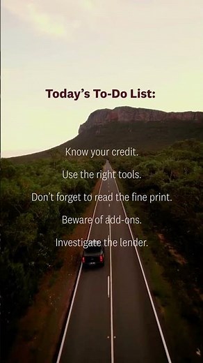 7 Steps To Get the Best Auto Loan