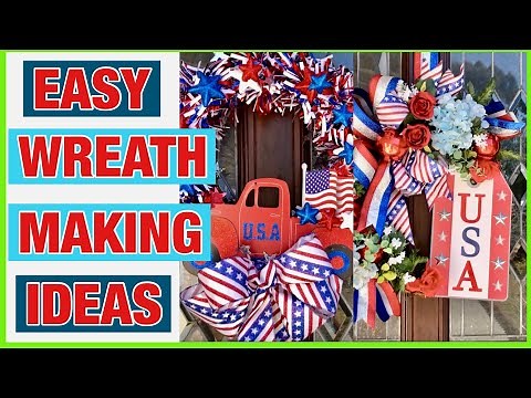 WREATH MAKING TIPS AND IDEAS / 3 Easy Ways To Make A Wreath / Ramon At Home