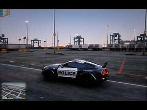 GTA 5 -Transformers Barricade Police Gameplay For SP, Fivem