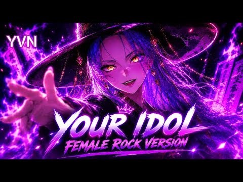 Nightcore - Your Idol (Female Rock Version) (Rain Paris) (Lyrics)