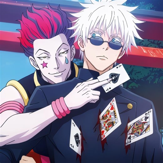 "Gojo vs Hisoka" 💀🔥#gojosatoru #hisoka #jujutsukaisenedit #animeedit #fypシ゚viral