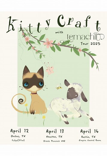 Experience KittyCraft and Temachii Live This April