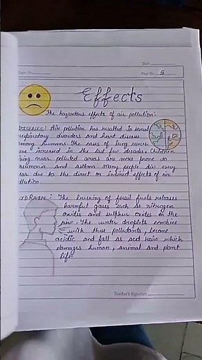 environmental education। Air pollution । Project file । our environment । e. v.s । science project