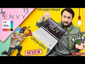 HP Envy 13 Review & GTA V Test on Intel Iris Xe Graphics – Can This Ultrabook play Game? 🚗💨"
