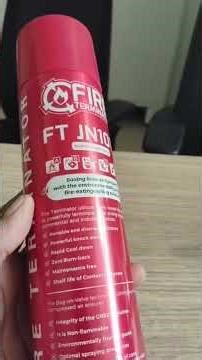New Fire Terminator Extinguisher // FT JN 1010 Hydrodynamic Spray #fire #fireworks #shorts