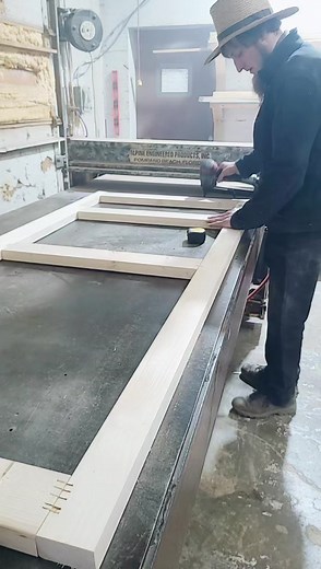 getting it done! #amish #sheds #doors #building