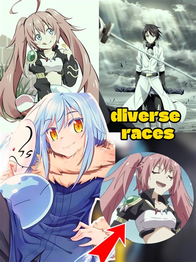 Why are there so many bizarre races?#anime #tenseishitaraslimedattaken #rimuru #tensura
