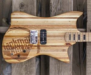 Laminated Pallet Wood Guitar