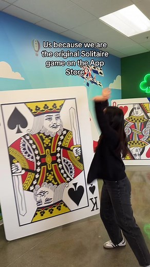 Yes, we are the greatest of all time - the original Solitaire! Check us out on the App Store or on Google Play 👑⭐️ #solitaire #mobilegame #gaming #cardgames #cardgamesoftiktok #mobilegaming #fungames #classiccardgames #fyp #viral