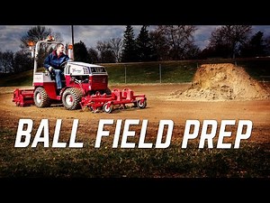 Adding New Infield Mix on Ball Field