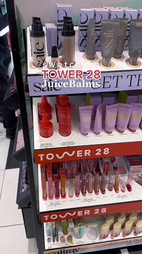 Cant decide which one i want to snag during the sale 🍒🍓🍉🍑🍊🍋 #tower28 #tower28beauty #tower28juicebalm #tower28lipbalm #tower28tintedlipbalm #tower28swatches #cleanbeauty #fyp #foryou #foryoupage #makeupilove #juicebalm #juicebalms #tintedlipbalm #lipswatches