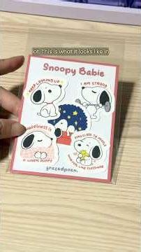 Snoopy is the best! ✨ #peanuts #snoopy #sticker #art #illustration #drawing #cuteart