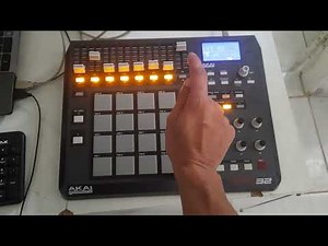 Tutorial de como Repicar na AKAI MPD 32 Pra quem gosta de tocar pra MC. FUNK