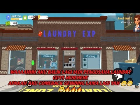 [Laundry Simulator] HMM KETEMU GAME LAUNDRY LAGI NIH 😱😱