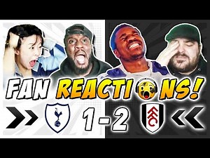 Tottenham Fans RAGING 🤬 Reactions to Tottenham 1-2 Fulham | Premier League Fan Reactions