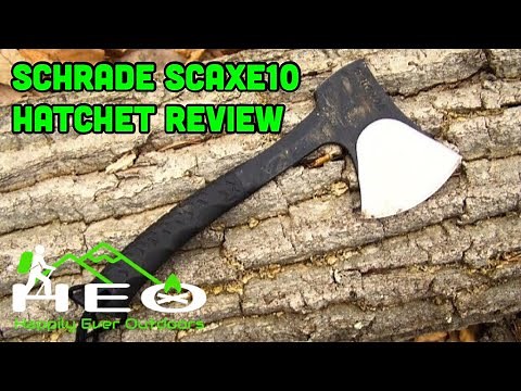 Schrade SCAXE10 Hatchet Review