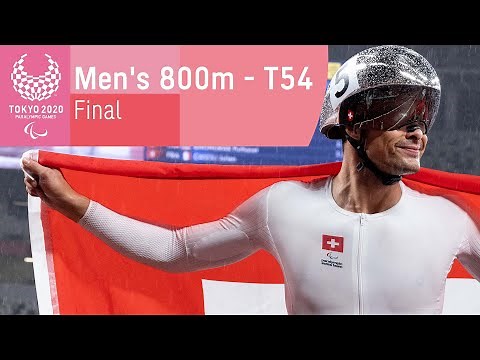 Incredibly Tight Race has Incredible Finish! 🔥| Men's 800m - T54 Final | Tokyo 2020 Paralympics