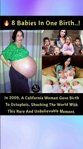 “8 Babies in One Birth 😱 The Incredible Octuplets Story!”
