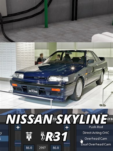 Mesin Nissan RB30 Terunik untuk Skyline R31
