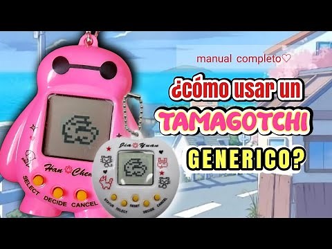¿Cómo usar un tamagotchi? || Review tamagotchi generico 🌷