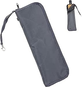Damali Umbrellas Bags for Wet Travel Umbrellas, Super Water Absorption Umbrella Case For Compact Folding Umbrella， Portable Umbrellas Sleeves Cover For Work and School,Grey