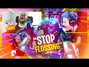 NINJA, TIM & COURAGE BULLY EACH OTHER FOR 11 MINUTES! (Fortnite: Battle Royale)