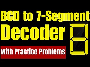 BCD to 7-Segment Decoder | Full Concept, Circuit Design & Exam Questions Explained