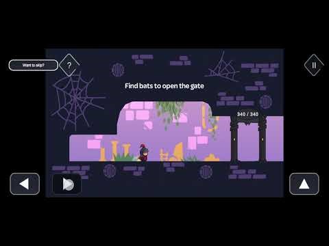 Tricky Castle Witch Tower Level 76 full walkthrough with 100% completion